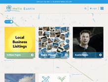 Tablet Screenshot of helloeustis.com